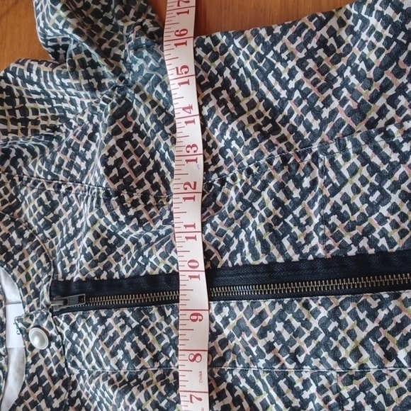 𝅺Cabi zip up casual jacket/ blazer? Size xs. Good  used condition,  no flaws. - Picture 11 of 12